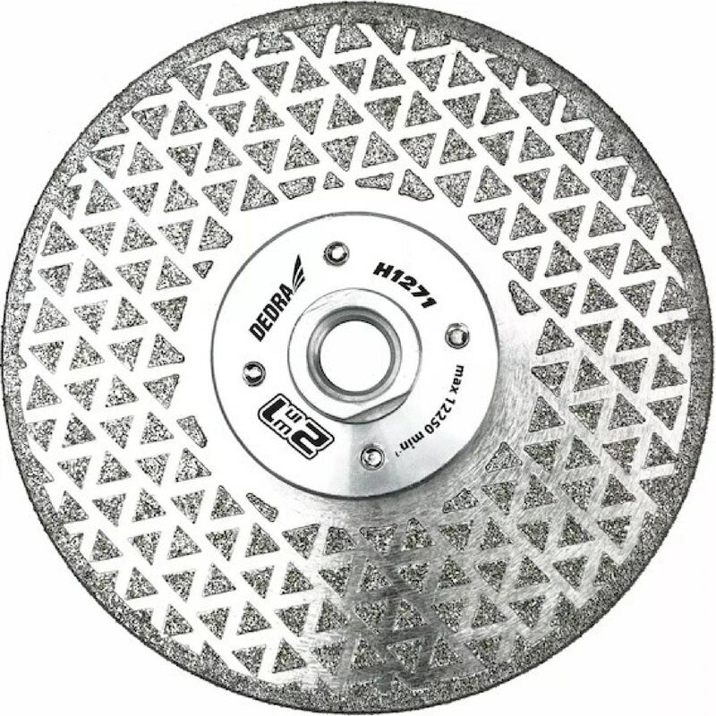 10387 Kotouč diamantový 125mm pro suché řezání a broušení kamene