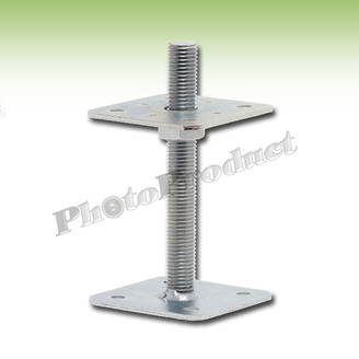 PATKA PILÍŘE 80x80 zinek bílý M16x160