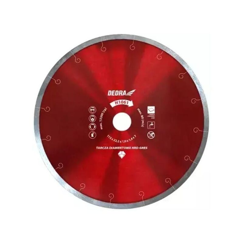 Kotouč diamantový na řezání tvrdé keramiky 230x22,2mm