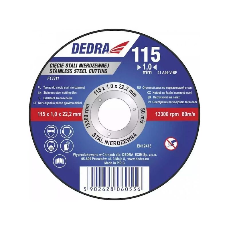 Kotouč na řezání nerezové oceli Inox 125x1,0x22,2 