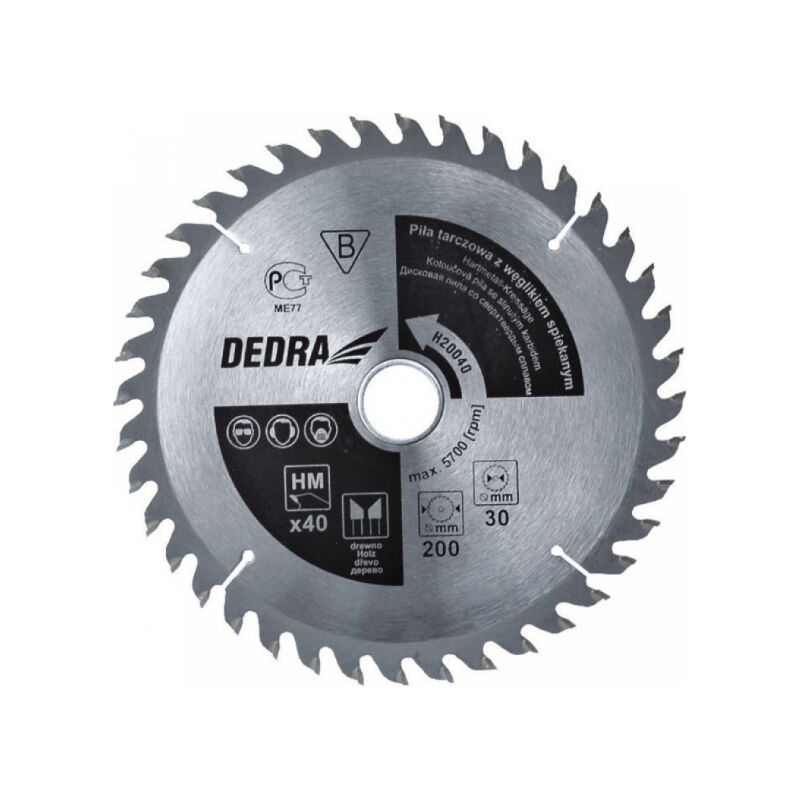 Kotouč pilový do dřeva 80z průměr 250x30 mm