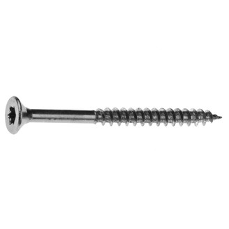 VRUT UNIVERZÁLNÍ ZAPUŠTĚNÁ HLAVA ČÁSTEČNÝ ZÁVIT 4,5x50 torx nerez