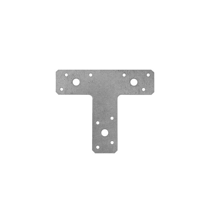 PLECH SPOJOVACÍ TYP T 160x140x45x2,5mm zinek bílý