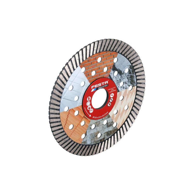 89378 Kotouč diamantový FESTA INDUSTRY Turbo Extreme 230x2.6x22.2mm