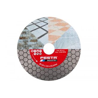 89379 Kotouč diamantový FESTA INDUSTRY řezný 115x1.8x22.2mm