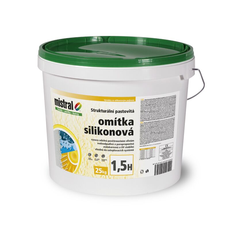 Mistral Omítka silikonová 1,5H 25 kg
